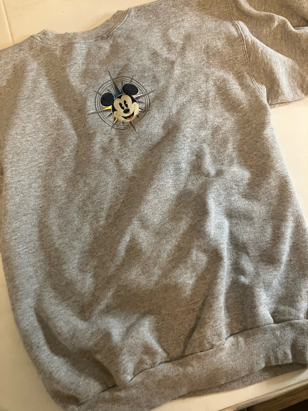 Disney Walt disney world grey Sweatshirt with Colorful Park Montage - Picture 8 of 8